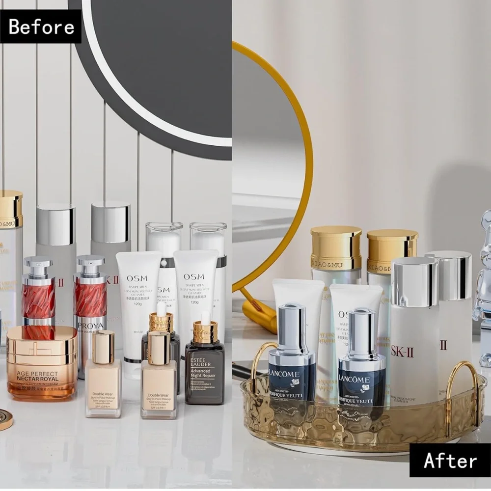 New 360 Rotating makeup organiser
